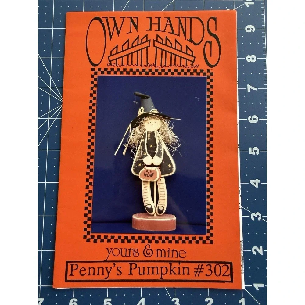 Own Hands Yours & Mine PENNY'S PUMPKIN # 302 Tole Paint‎ Pattern Packet UC